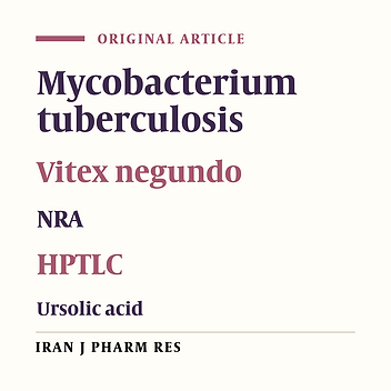 Antitubercular Activity and Isolation of Chemical Constituents from plant Vitex negundo Linn
