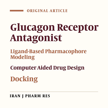Discovery of Novel Glucagon Receptor Antagonists Using Combined Pharmacophore Modeling and Docking