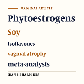 Effects of Phytoestrogens in Alleviating the Menopausal Symptoms: A Systematic Review and Meta-Analysis
