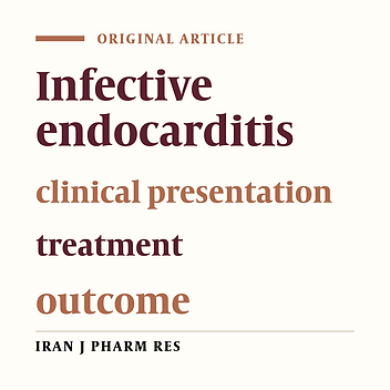 Infective endocarditis; report from a main referral teaching hospital in Iran