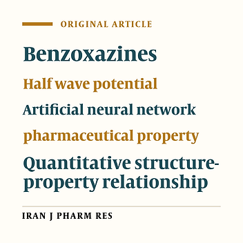 QSAR Studying of Oxidation Behavior of Benzoxazines as an Important Pharmaceutical Property