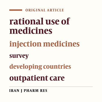Relationship Between the Provision of Injection Services in Ambulatory Physician Offices and Prescribing Injectable Medicines