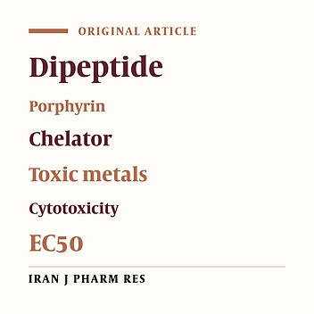 Comparison of Kinetic Study and Protective Effects of Biological Dipeptide and Two Porphyrin Derivatives on Metal Cytotoxicity Toward Human Lymphocytes
