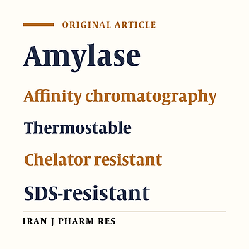 Single Step Purification of Novel Thermostable and Chelator Resistant Amylase from BacillusLicheniformis RM44 by Affinity Chromatography