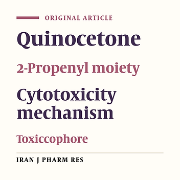 Synthesis, In-Vitro Activity and Metabolic Properties of Quinocetone and Structurally Similar Compounds
