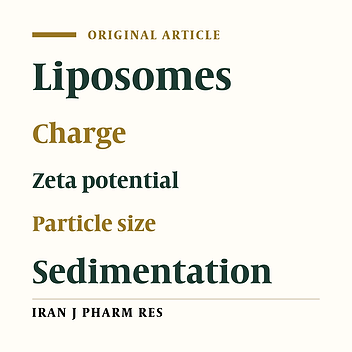 Effect of Charge on Separation of Liposomes upon Stagnation