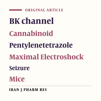 The Role of BK Channels in Antiseizure Action of the CB1 Receptor Agonist ACEA in Maximal Electroshock and Pentylenetetrazole Models of Seizure in Mice