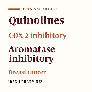 Design, Synthesis and Biological Evaluation of4-(Imidazolylmethyl)-2-(4-methylsulfonyl phenyl)-Quinoline Derivatives as Selective COX-2 Inhibitors and In-vitro Anti-breast Cancer Agents