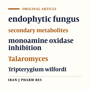 Secondary Metabolites and Biological Activities of Talaromyces sp. LGT-2, an Endophytic Fungus from Tripterygium Wilfordii