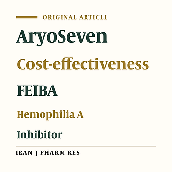 Cost-Effectiveness Analysis of Biogeneric Recombinant Activated Factor VII (AryoSeven™) and Activated Prothrombin Complex Concentrates (FEIBA™) to Treat Hemophilia A Patients with Inhibitors in Iran
