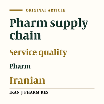 Distributor– Retailer Interface in Pharmaceutical Supply Chain: Service Quality Measurement Scale