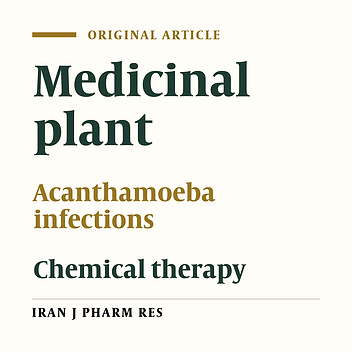 A Review of the Current Research Trends in the Application of Medicinal Plants as a Source for Novel Therapeutic Agents Against Acanthamoeba Infections