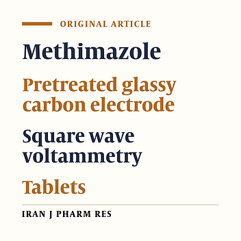 Fast Electrocatalytic Determination of Methimazole at an Activated Glassy Carbon Electrode