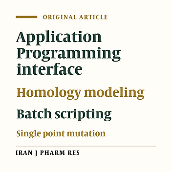 Modelface: an Application Programming Interface (API) for Homology Modeling Studies Using Modeller Software
