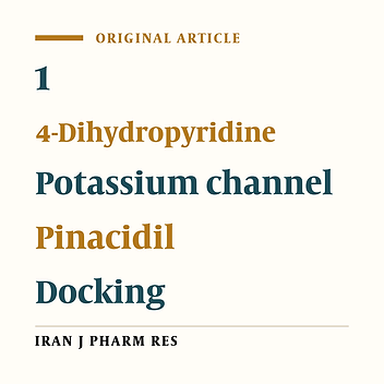 Synthesis and Biological Evaluation of New Tricyclic Dihydropyridine Based Derivatives on Potassium Channels