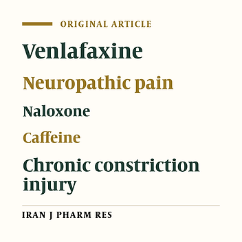 Venlafaxine Attenuates Heat Hyperalgesia Independent of Adenosine or Opioid System in a Rat Model of Peripheral Neuropathy