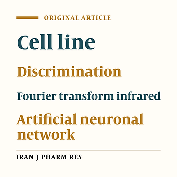 Discrimination of Human Cell Lines by Infrared Spectroscopy and Mathematical Modeling