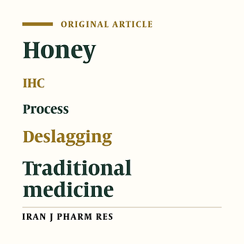 Effects of the Deslagging Process on some Physicochemical Parameters of Honey