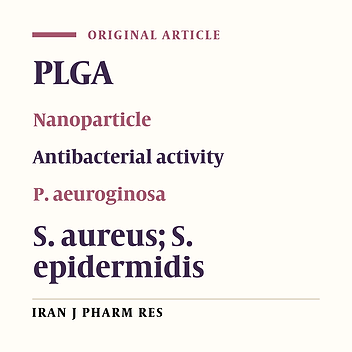 Preparation and Antibacterial Activity Evaluation of 18-β-glycyrrhetinic Acid Loaded PLGA Nanoparticles