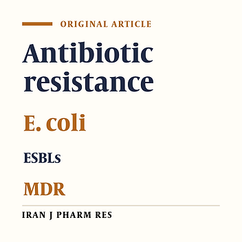 Molecular Epidemiology of ESBL Genes and Multi-Drug Resistance in Diarrheagenic Escherichia Coli Strains Isolated from Adults in Iran