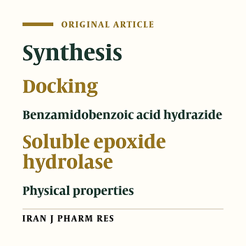 Design, Synthesis and Biological Evaluation of 4-Benzamidobenzoic Acid Hydrazide Derivatives as Novel Soluble Epoxide Hydrolase Inhibitors