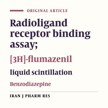 Optimum Conditions of Radioligand Receptor Binding Assay of Ligands of Benzodiazepine Receptors