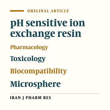 Biocompatibility Research of a Novel pH Sensitive Ion Exchange Resin Microsphere