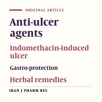 Assessment of some Herbal Drugs for Prophylaxis of Peptic Ulcer