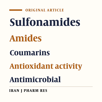 Synthesis and Biological Investigation of some Novel Sulfonamide and Amide Derivatives Containing Coumarin Moieties
