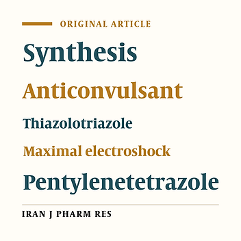 Synthesis and Anticonvulsant Evaluation of some New 6-(Substituted-phenyl)thiazolo[3,2-b][1,2,4]triazole Derivatives in Mice
