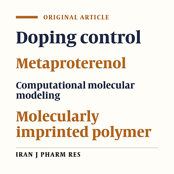 Computational Aided-Molecular Imprinted Polymer Design for Solid Phase Extraction of Metaproterenol from Plasma and Determination by Voltammetry Using Modified Carbon Nanotube Electrode