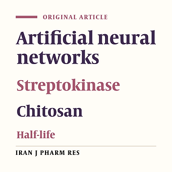 Use of Artificial Neural Networks to Examine Parameters Affecting the Immobilization of Streptokinase in Chitosan