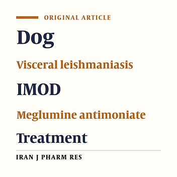 Evaluation of a Novel Herbal Immunomodulator Drug (IMOD) in Treatment of Experimental Canine Visceral leishmaniasis