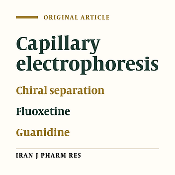 Improvement of Capillary Electrophoretic Enantioseparation of Fluoxetine by a Cationic Additive