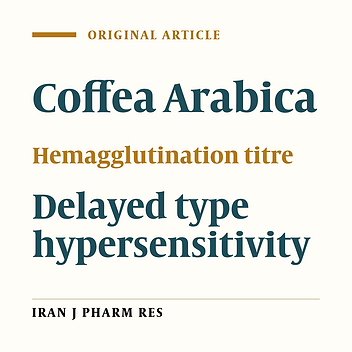 Coffea arabica Seed Extract Stimulate the Cellular Immune Function and Cyclophosphamide-induced Immunosuppression in Mice