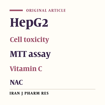 Protective Effects of Vitamin C and NAC on the Toxicity of Rifampin on Hepg2 Cells