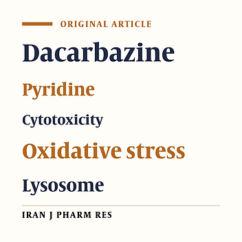 Synthesis and Molecular-cellular Mechanistic Study of Pyridine Derivative of Dacarbazine