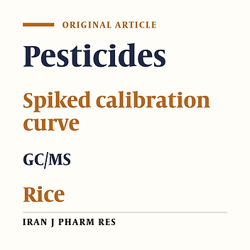 Simultaneous Determination of 17 Pesticide Residues in Rice by GC/MS using a Direct Sample Introduction Procedure and Spiked Calibration Curves
