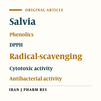 Cytotoxic, Antioxidant and Antimicrobial Activities and Phenolic Contents of Eleven Salvia Species from Iran