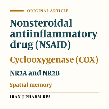 Effects of Subchronic Treatment with Ibuprofen and Nimesulide on Spatial Memory and NMDAR Subunits Expression in Aged Rats