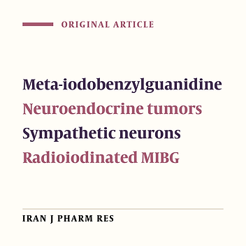 A convenient Simple Method for Synthesis of Meta-iodobenzylguanidine (MIBG)