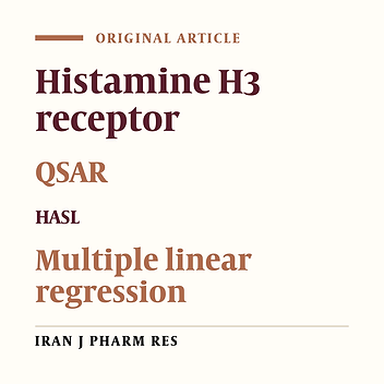 Comparison of Different 2D and 3D-QSAR Methods on Activity Prediction of Histamine H3 Receptor Antagonists