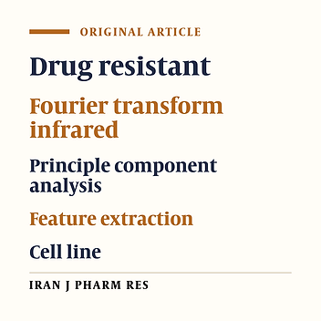 Cisplatin Resistant Patterns in Ovarian Cell Line Using FTIR and Principle Component Analysis