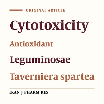 Cytotoxicity and Antioxidant Activity of 23 Plant Species of Leguminosae Family