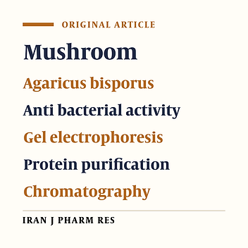 Search for Proteins in the Liquid Extract of Edible Mushroom, Agaricusbisporus, and Studying their Antibacterial Effects