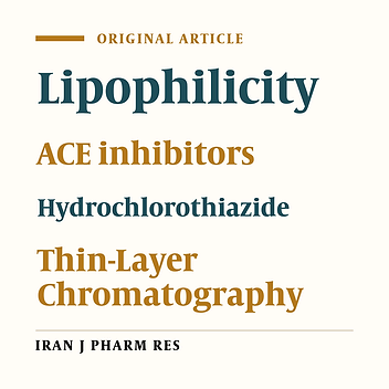 Lipophilicity Examination of Some ACE inhibitors andHydrochlorothiazide on Cellulose in RP Thin-Layer Chromatography