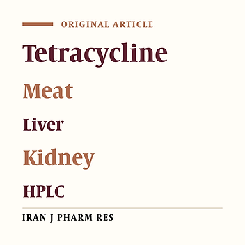 Solid-Phase Extraction and Simultaneous Determination of Tetracycline Residues in Edible Cattle Tissues Using an HPLC-FL Method