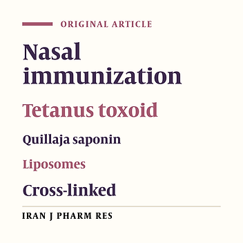 Mucosal Adjuvant Potential of Quillaja saponins and Cross-linked Dextran Microspheres, Co-administered with Liposomes Encapsulated with Tetanus Toxoid