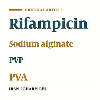 Effect of Formulation Variables on Rifampicin Loaded Alginate Beads