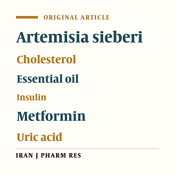 Hepatoprotetive, Cardioprotective and Nephroprotective Actions of Essential Oil Extract of Artemisia sieberi in Alloxan Induced Diabetic Rats